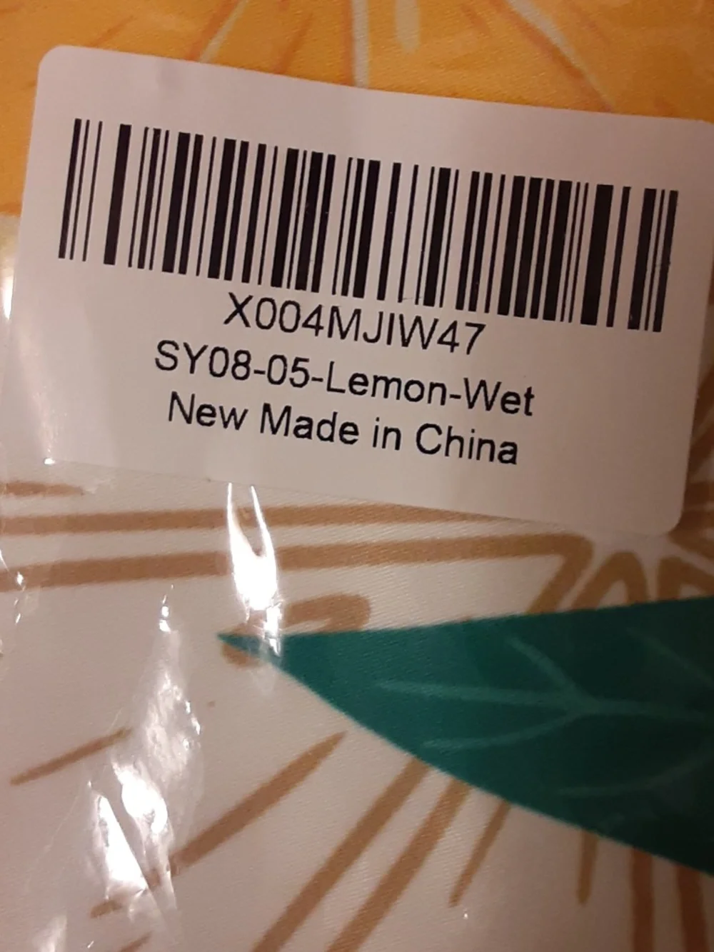 Lemon Nylon Tote